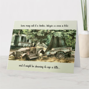 Vieillir - Carte d'anniversaire