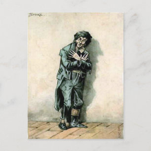 Vielle carte postale - Smike de "Nicholas Nickleby
