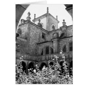 Vielle cour Photographie noir et blanc