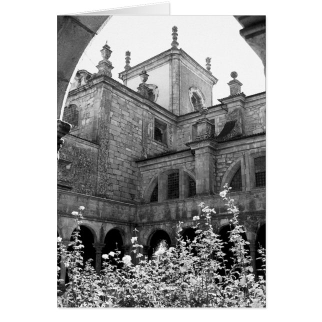 Vielle cour Photographie noir et blanc (Devant)