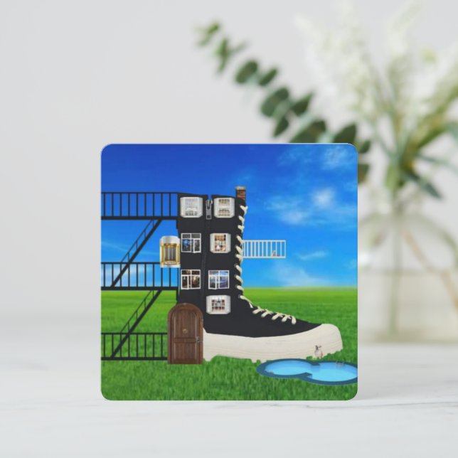 Vielle mère Carte pour notes Hubbard (Debout devant)
