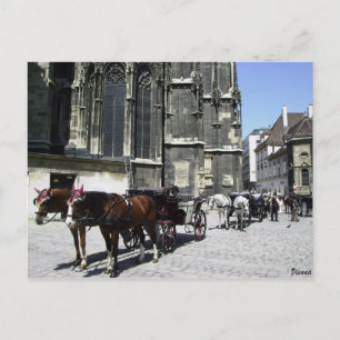 Vienne, Autriche, carte postale Steffensdom Travel