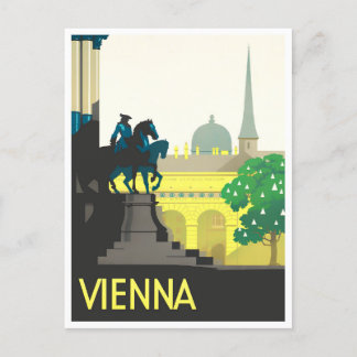 Vienne Autriche voyage vintage Carte postale