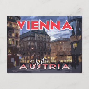 Vienne, Visite Autriche Carte postale