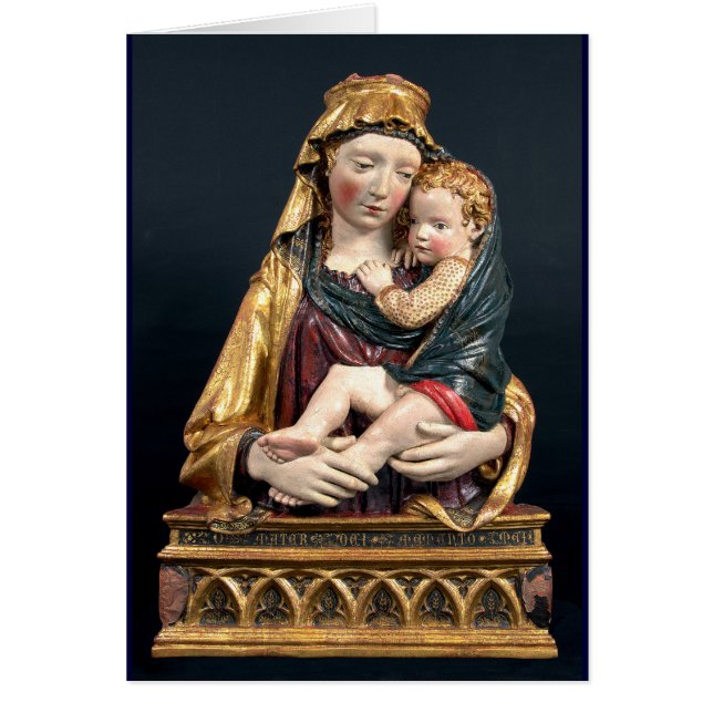 VIERGE À L'ENFANT, Saphir Bleu (Devant)