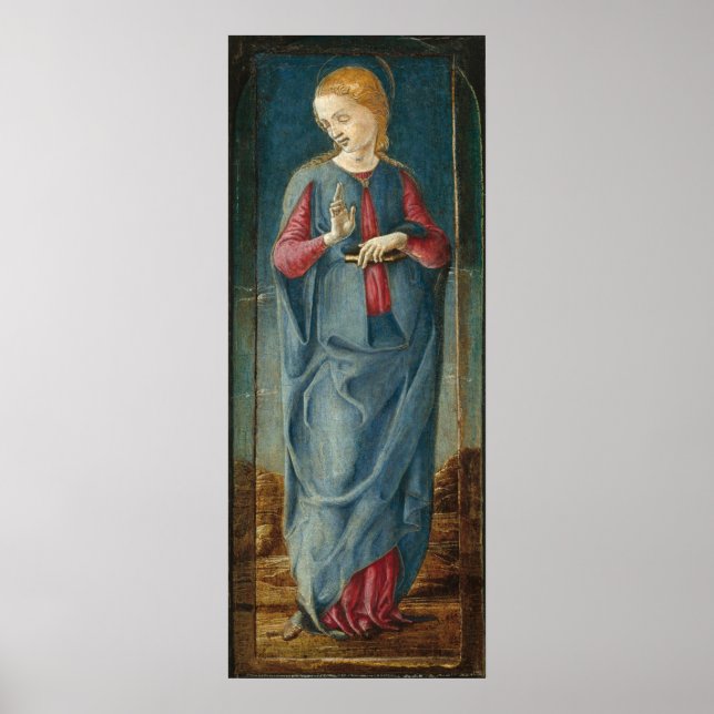 Vierge Annunciate - Cosmè Tura Poster d'art (Devant)