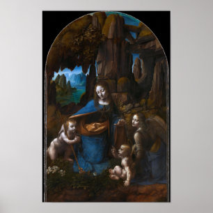 Vierge des Rochers - Galerie nationale - Poster