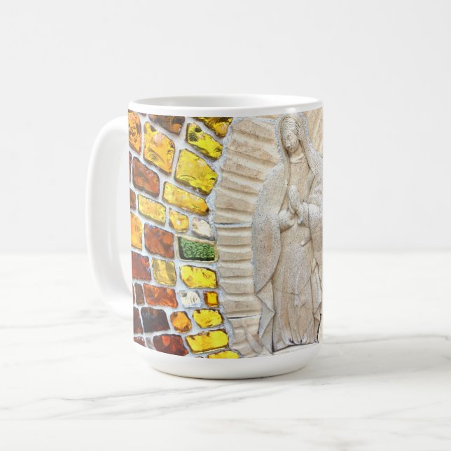 Vierge du pauvre Temple Mug (Devant gauche)