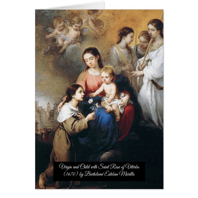 Vierge et enfant avec Saint Rose (Devant)