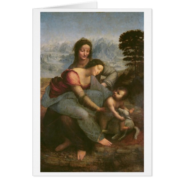 Vierge et enfant avec St Anne, c.1510 (Devant)