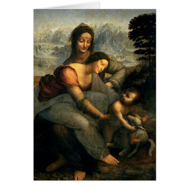 Vierge et enfant avec St Anne, c.1510 (Devant)