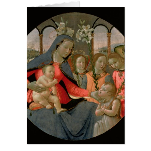 Vierge et enfant avec St John le baptiste (Devant)