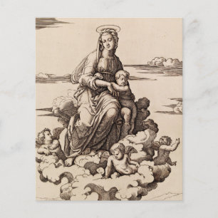 Vierge et Enfant dans les Nuages