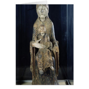 Vierge et enfant dans Majestd, de Forez