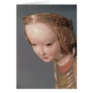 Vierge et enfant, petit groupe de la tête du