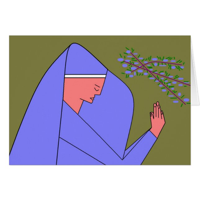 vierge et lavande (Devant horizontal)