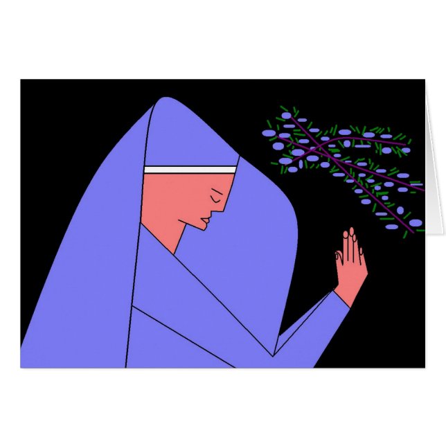 vierge et lavande (Devant horizontal)