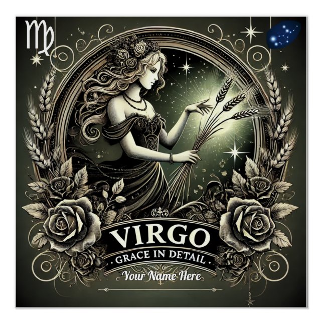 Vierge "Grace in Detail" Poster brillant (Devant)