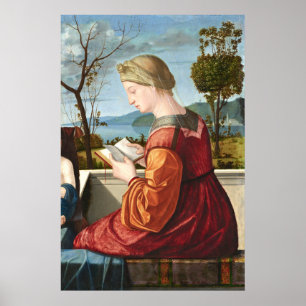 Vierge Lecture - Poster d'art Vittore Carpaccio