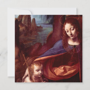 Vierge (Madone) aux rochers de Léonard de Vinci