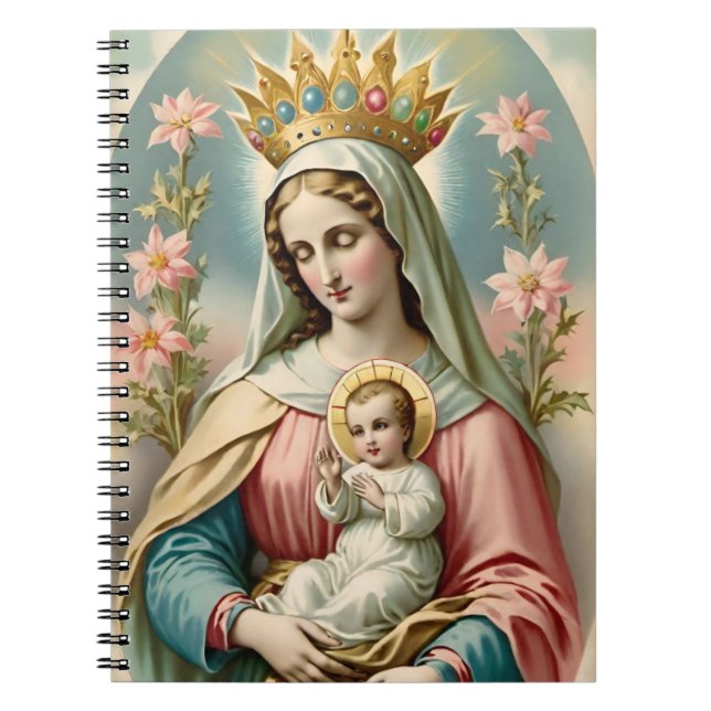 Vierge Marie avec Jésus Carnet enfant (Devant)