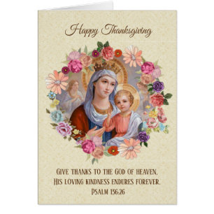 Vierge Marie béni par catholique Jésus floral