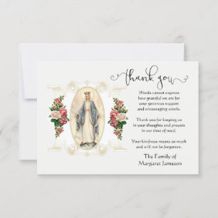 Vierge Marie Condolence de Merci religieux