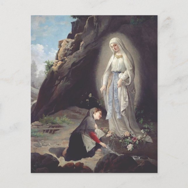 Vierge Marie de Lourdes (Devant)