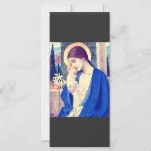 Vierge Marie et enfant par Marianne Stokes