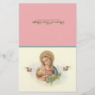 Vierge Marie Jésus communion spirituelle prière