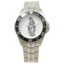 Vierge Marie montre argent