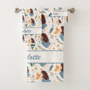 Vierge   Serviettes mignonnes et douillettes pour 