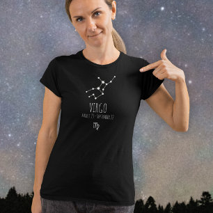 Vierge   T-shirt Constellation Zodiaque personnali