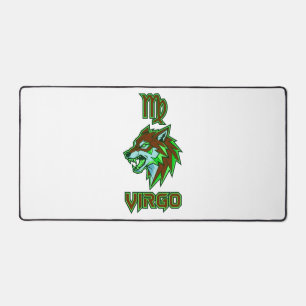 Vierge Zodiaque Néon Vert Esthétique