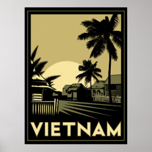 vietnam asie du sud-est art déco voyage rétro