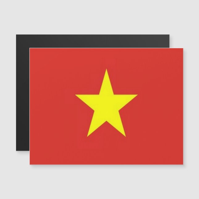 Vietnam - Drapeau - (Devant / Derrière)