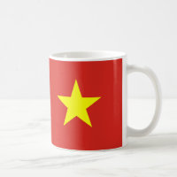 Vietnam Drapeau en céramique café Mug