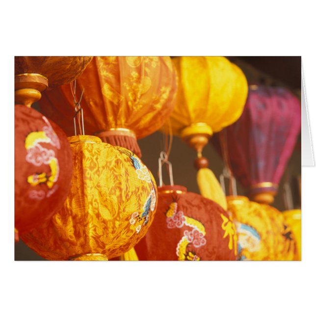 Vietnam, Hoi An Grandes lanternes, souvenirs (Devant horizontal)