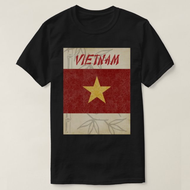 Vietnam T-shirt Souvenir (Design devant)