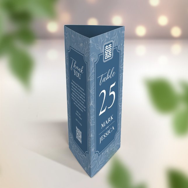 Vietnamien Numéro de table, Menu & carte de remerc (Créateur téléchargé)