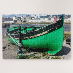 Vieux bateau de pêche Galway Irlande. Puzzle