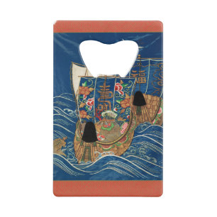 Vieux bateau-trésor japonais chanceux G.A. Audsley