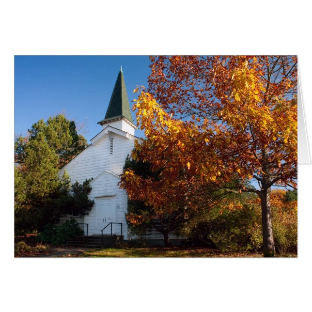 Vieux blanc de l'église (Devant horizontal)