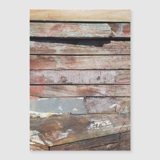 Vieux bois rustique bateau en bois plank (Devant)