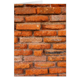 Vieux brique en terre cuite