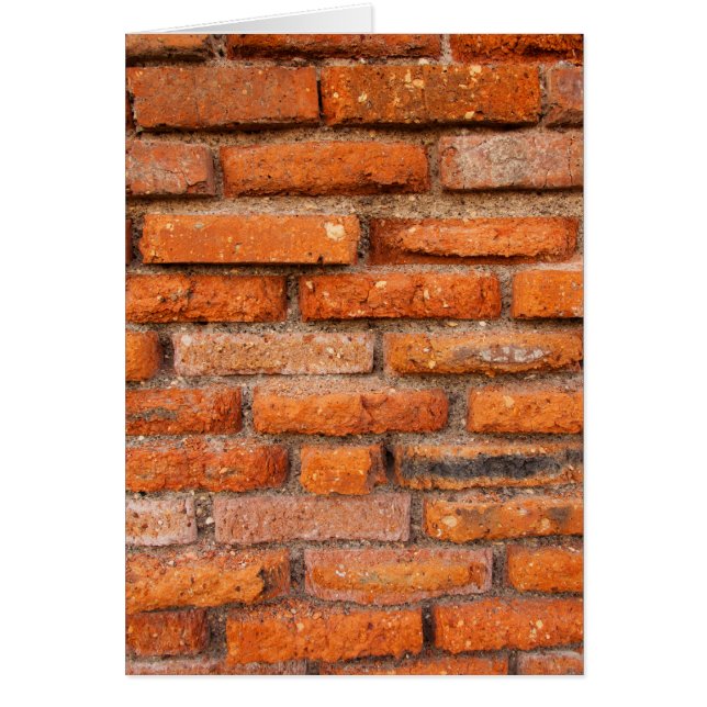 Vieux brique en terre cuite (Devant)