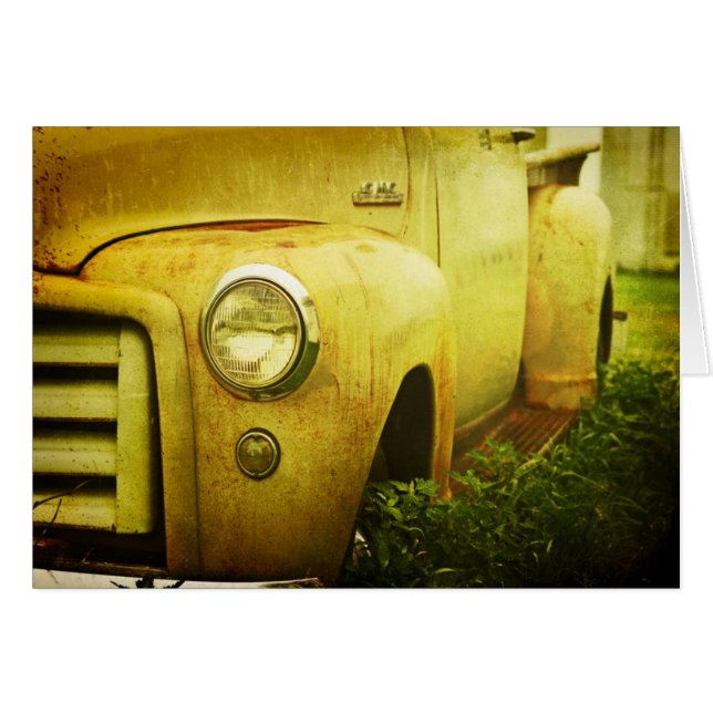 Vieux camion GMC (Devant horizontal)