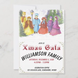 VIEUX CAROLEURS MODE XMAS GALA INVITATION