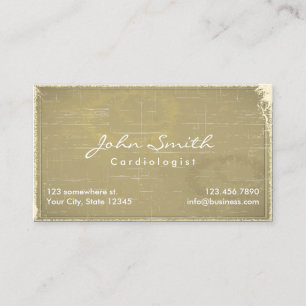 Vieux carte de visite de papier vintage de