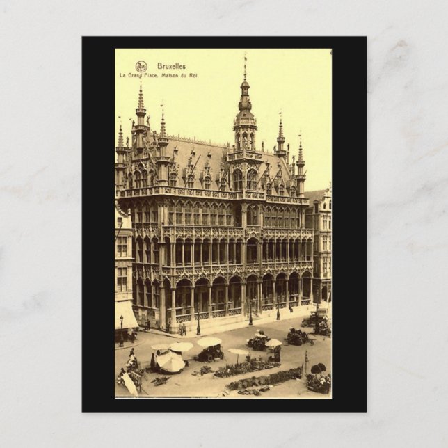 Vieux Carte postale - Bruxelles, Maison du Roi (Devant)